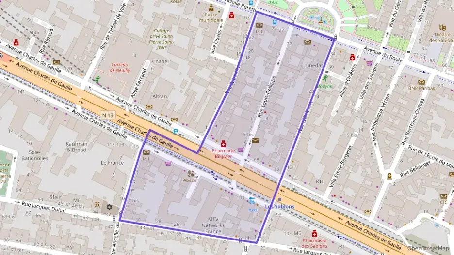 Appartement 54 m² deux pieces à vendre à Neuilly-sur-Seine