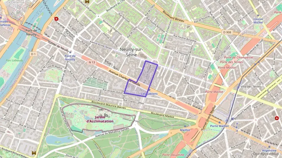 Appartement 54 m² deux pieces à vendre à Neuilly-sur-Seine