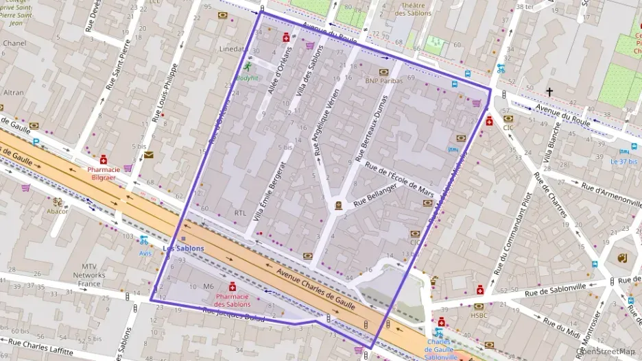 Appartement 60 m² quatre pièces à vendre à Neuilly-sur-Seine