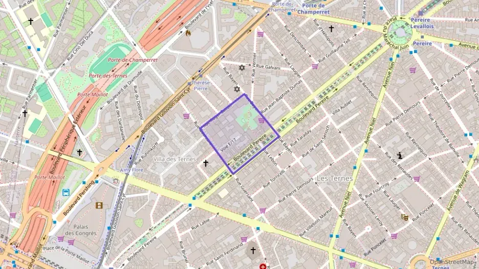 Appartement 86 m² quatre pièces à vendre à Paris 17e Arrondissement