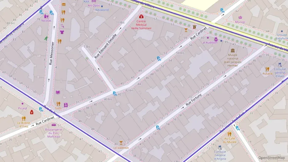 Appartement 90 m² deux pieces à vendre à Paris 17e Arrondissement