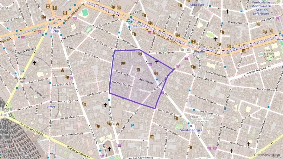 Appartement 77 m² trois pièces à vendre à Paris 9e Arrondissement