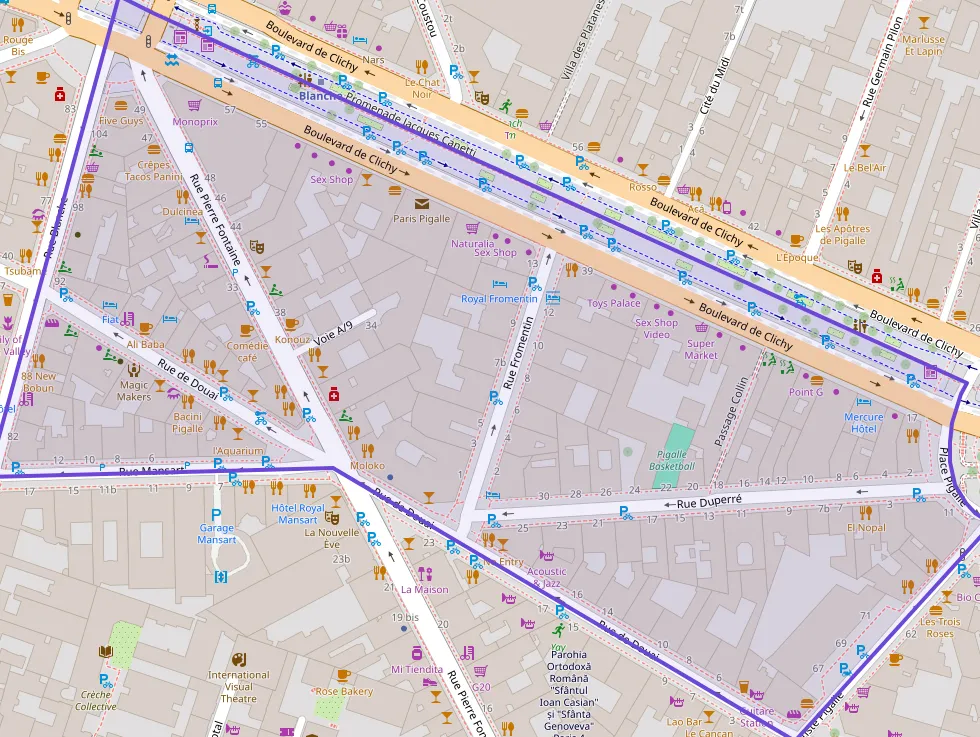 Appartement 59 m² trois pièces à vendre à Paris 9e Arrondissement