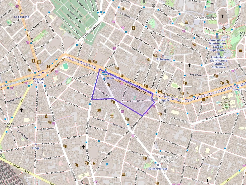 Appartement 59 m² trois pièces à vendre à Paris 9e Arrondissement