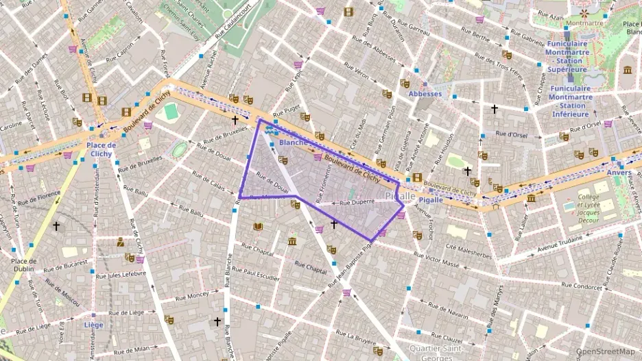 Appartement 59 m² trois pièces à vendre à Paris 9e Arrondissement Appartement 59 m² trois pièces à vendre à Paris 9e Arrondissement