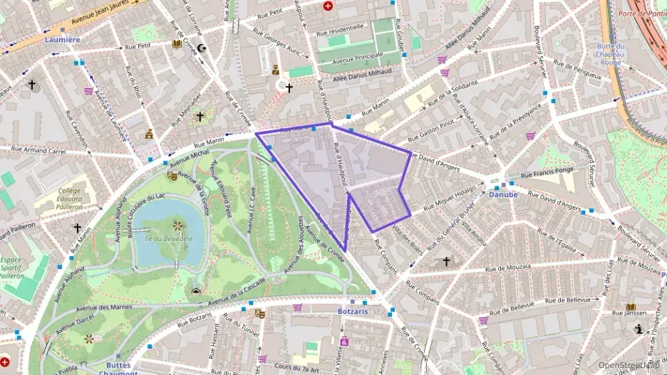 Appartement 107 m² quatre pièces à vendre à Paris 19e Arrondissement