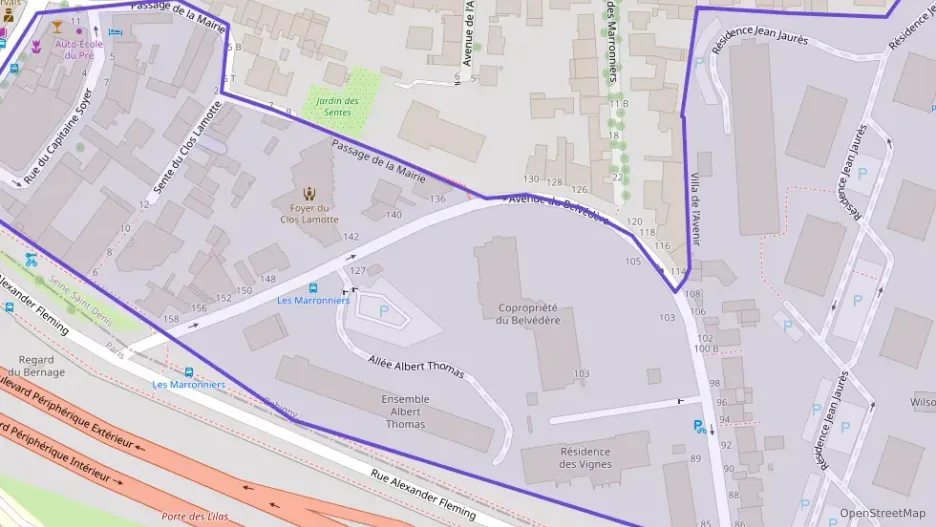 Appartement 49 m² deux pieces à vendre à Le Pré-Saint-Gervais Appartement 49 m² deux pieces à vendre à Le Pré-Saint-Gervais