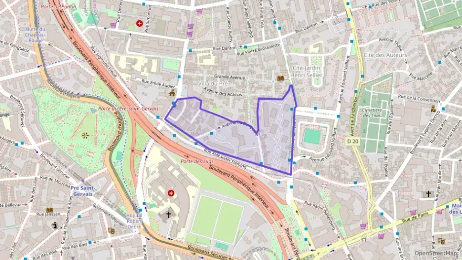 Appartement 49 m² deux pieces à vendre à Le Pré-Saint-Gervais Appartement 49 m² deux pieces à vendre à Le Pré-Saint-Gervais