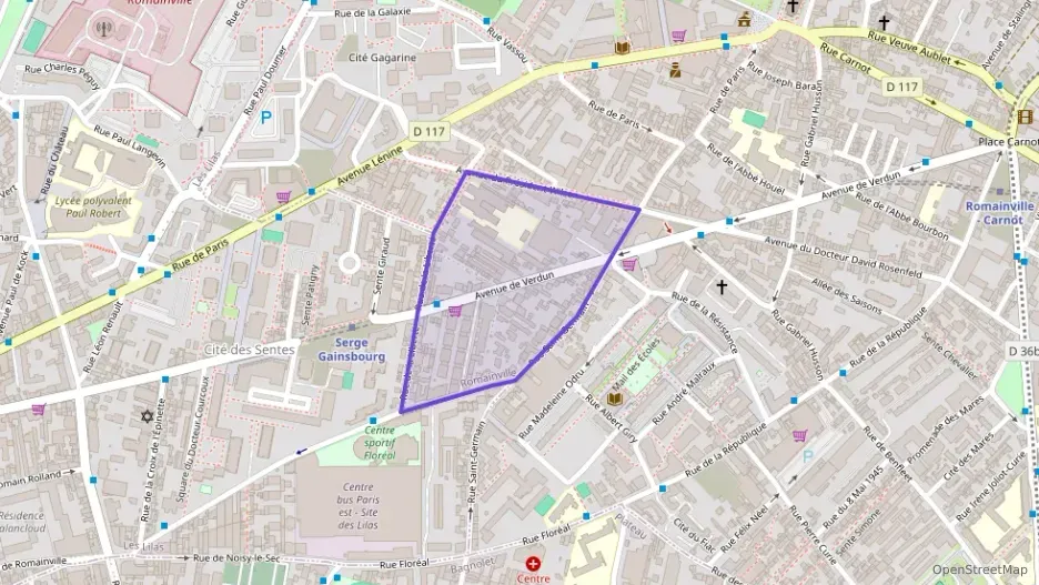 Appartement 40 m² deux pieces à vendre à Romainville Appartement 40 m² deux pieces à vendre à Romainville