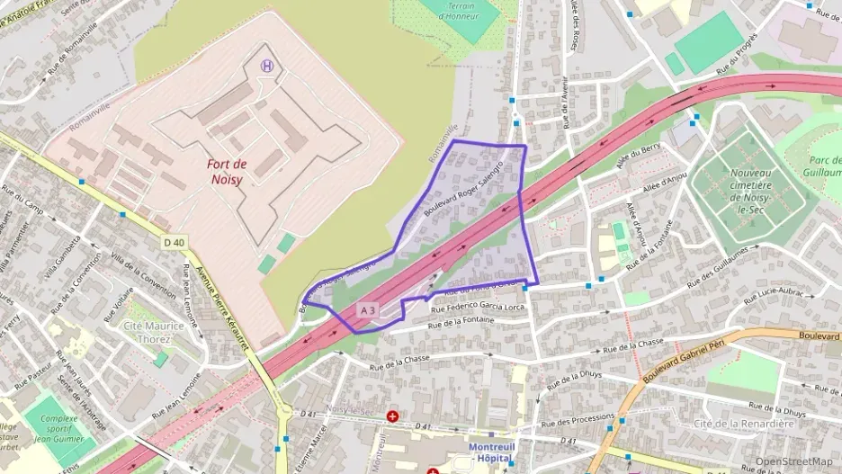 Appartement 81 m² trois pièces à vendre à Noisy-le-Sec