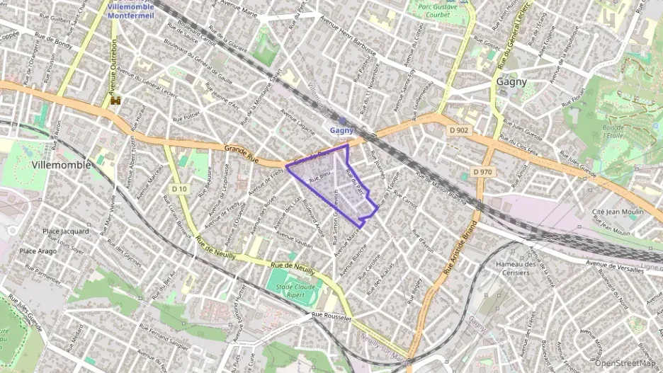 Appartement 57 m² trois pièces à vendre à Villemomble