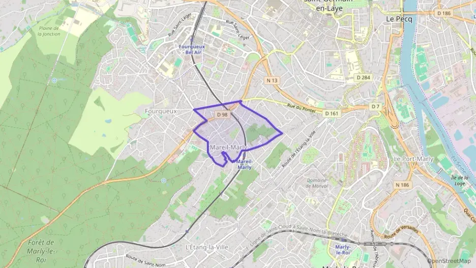 Appartement 71 m² quatre pièces à vendre à Mareil-Marly Appartement 71 m² quatre pièces à vendre à Mareil-Marly