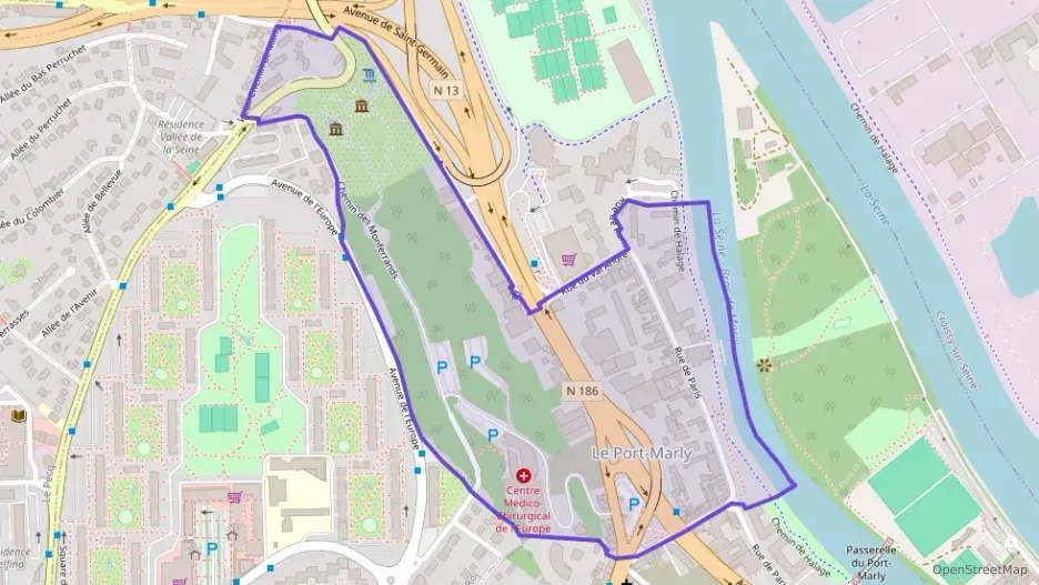 Appartement 52 m² trois pièces à vendre à Le Port-Marly