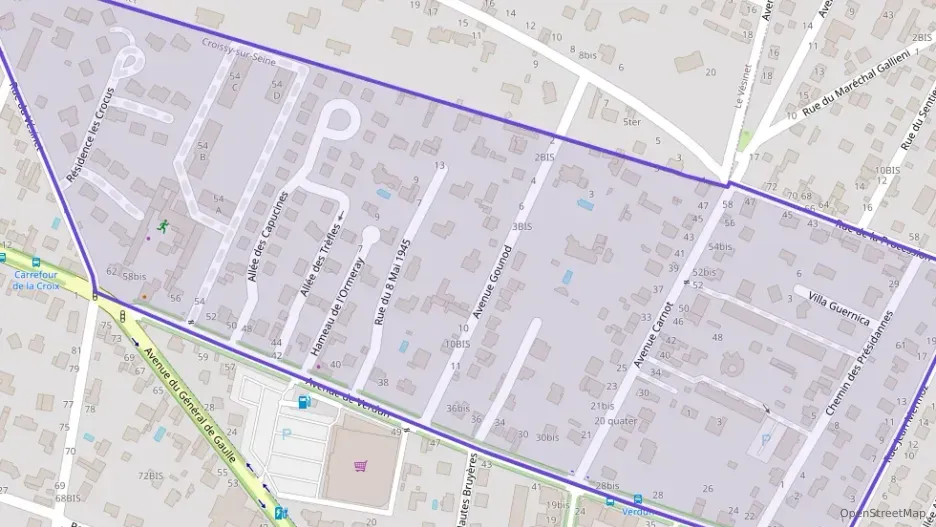 Appartement 68 m² trois pièces à vendre à Croissy-sur-Seine