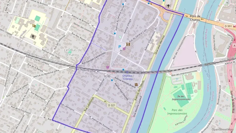 Appartement 104 m² cinq pièces à vendre à Chatou