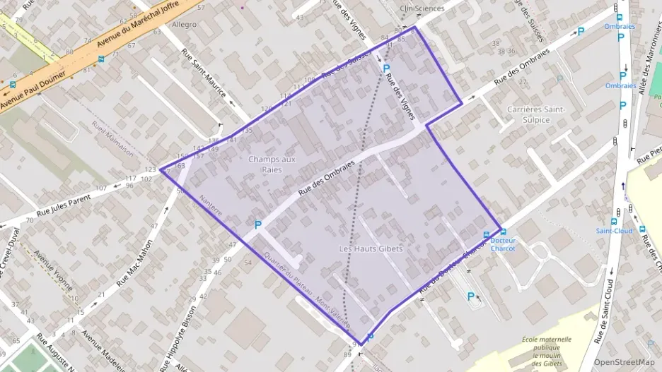 Appartement 104 m² cinq pièces à vendre à Nanterre