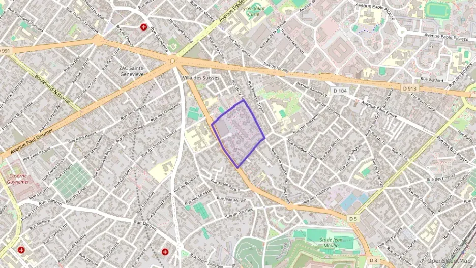 Appartement 62 m² quatre pièces à vendre à Nanterre