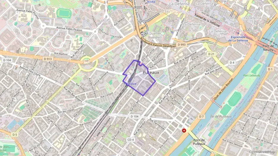 Appartement 68 m² trois pièces à vendre à Puteaux