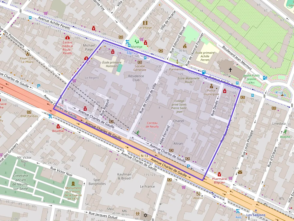 Appartement 53 m² deux pieces à vendre à Neuilly-sur-Seine