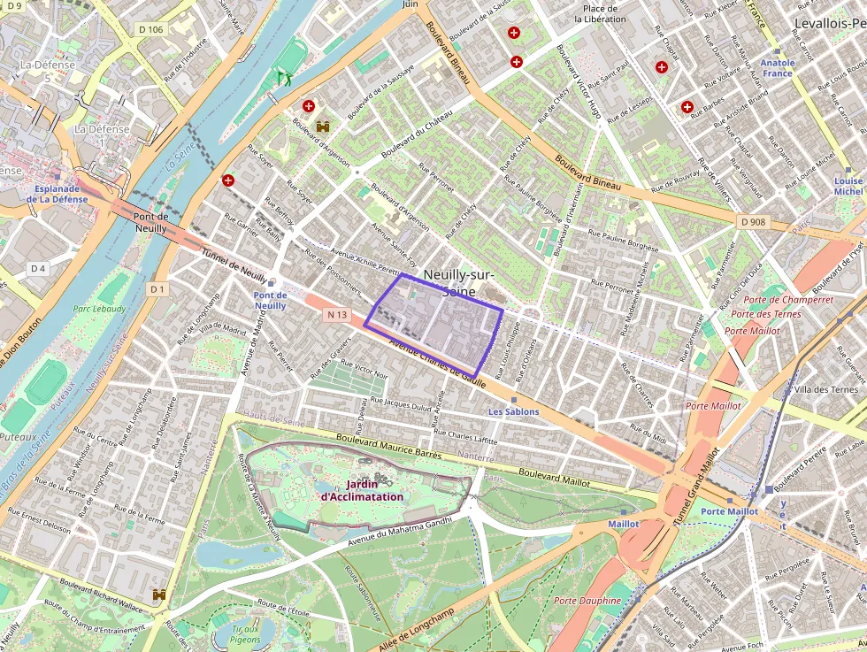 Appartement 86 m² trois pièces à vendre à Neuilly-sur-Seine