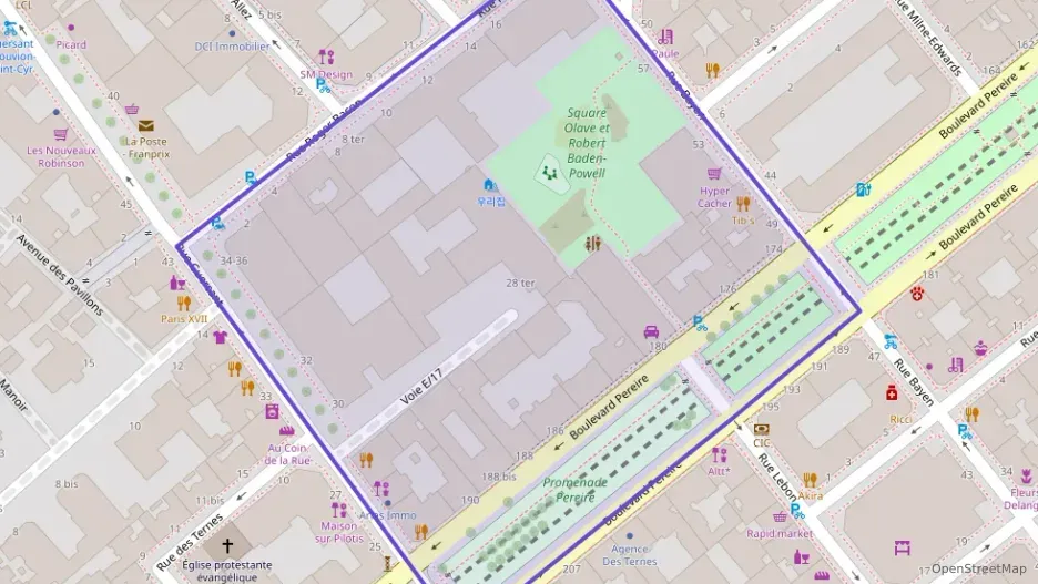 Appartement 58 m² deux pieces à vendre à Paris 17e Arrondissement