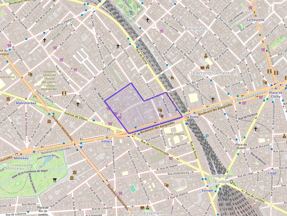 Appartement 107 m² 5 pièces à vendre à Paris 17e Arrondissement