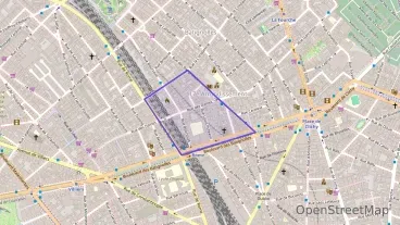 Appartement 56 m² trois pièces à vendre à Paris 17e Arrondissement