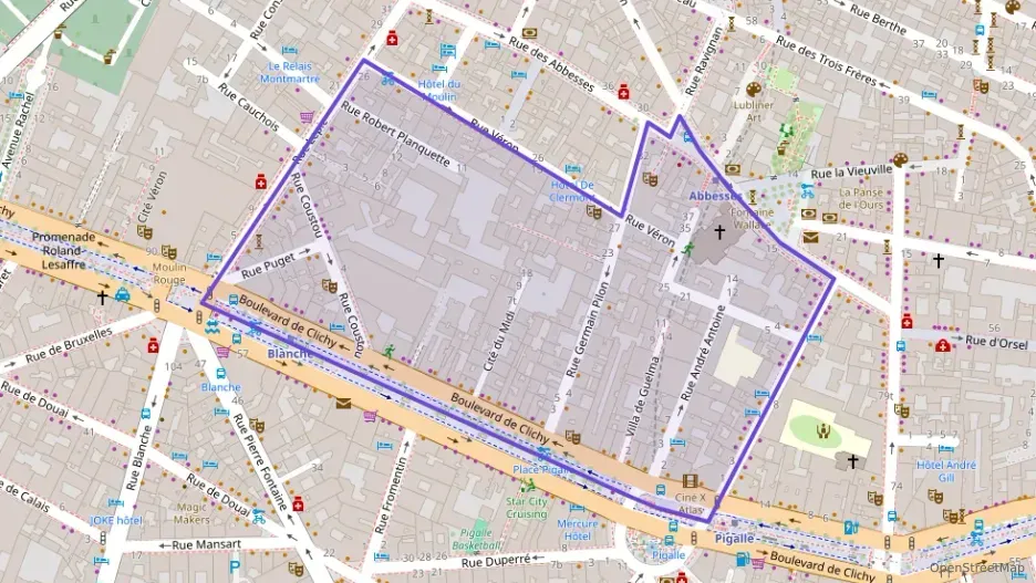 Appartement 57 m² trois pièces à vendre à Paris 18e Arrondissement