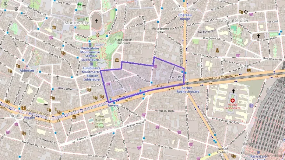 Appartement 60 m² trois pièces à vendre à Paris 18e Arrondissement Appartement 60 m² trois pièces à vendre à Paris 18e Arrondissement