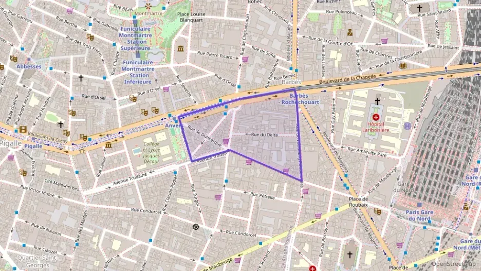 Appartement 42 m² deux pieces à vendre à Paris 9e Arrondissement