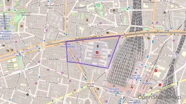 Appartement 59 m² trois pièces à vendre à Paris 10e Arrondissement