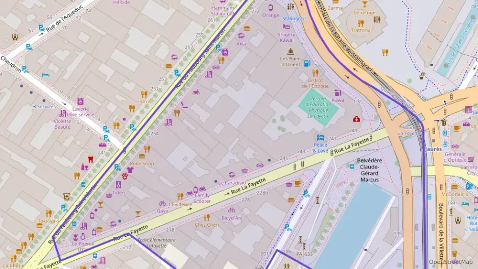 Appartement 45 m² une piece à vendre à Paris 10e Arrondissement