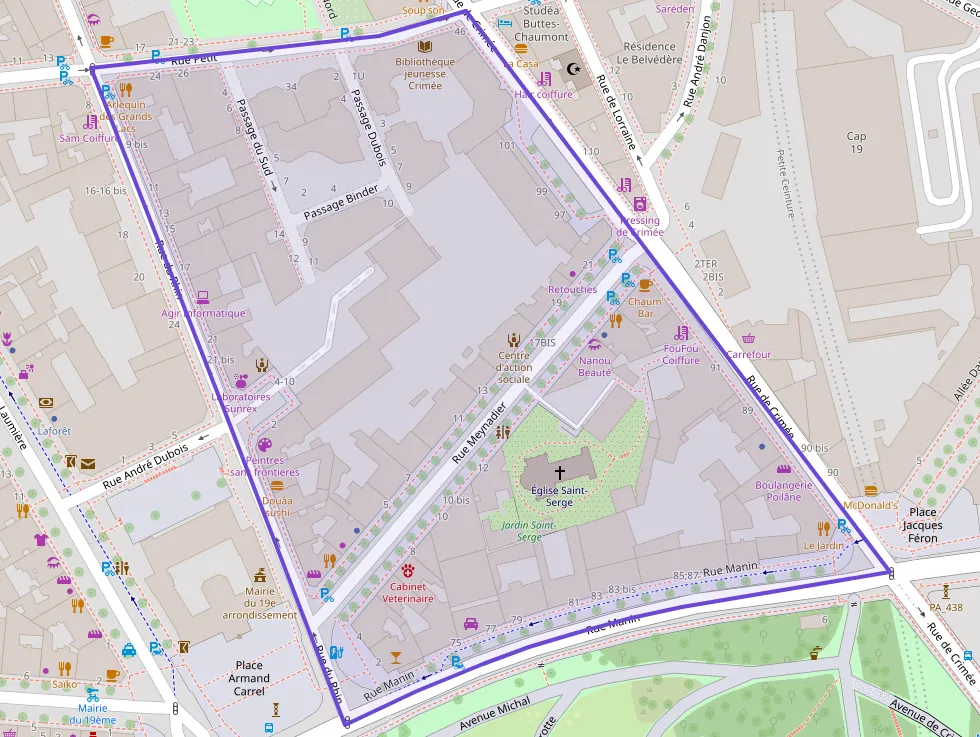 Appartement 102 m² quatre pièces à vendre à Paris 19e Arrondissement