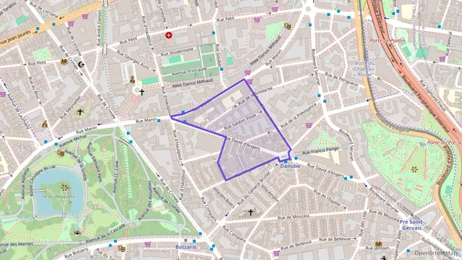 Appartement 30 m² deux pieces à vendre à Paris 19e Arrondissement
