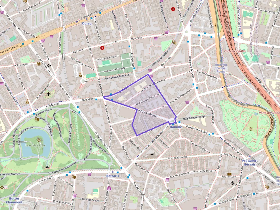 Appartement 21 m² une piece à vendre à Paris 19e Arrondissement