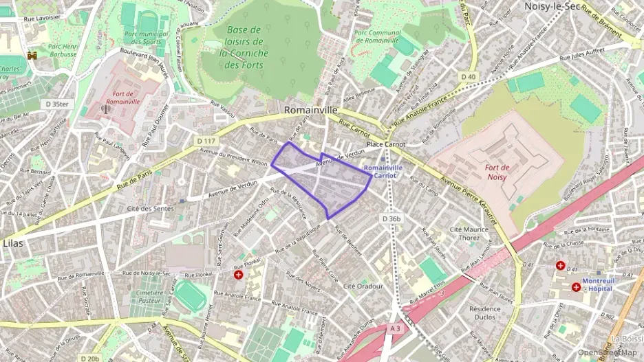 Appartement 37 m² deux pieces à vendre à Romainville