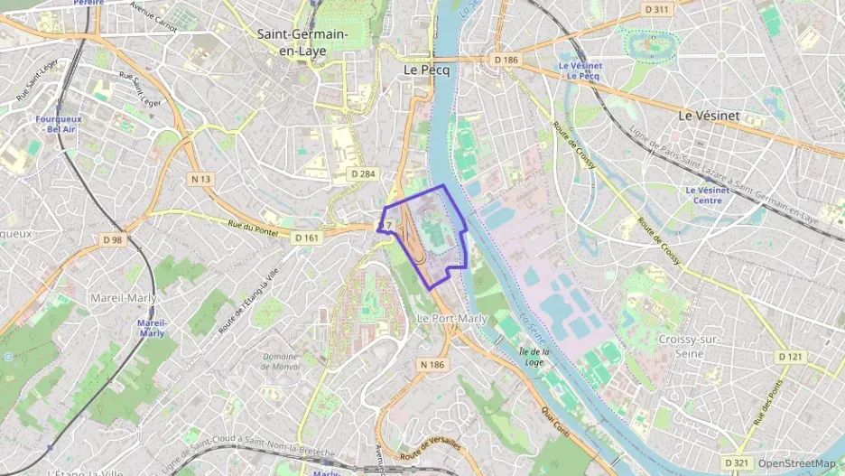 Appartement 60 m² trois pièces à vendre à Le Port-Marly