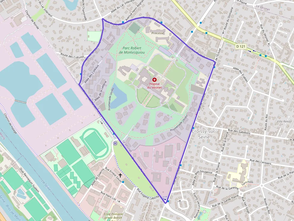 Appartement 70 m² trois pièces à vendre à Le Vésinet