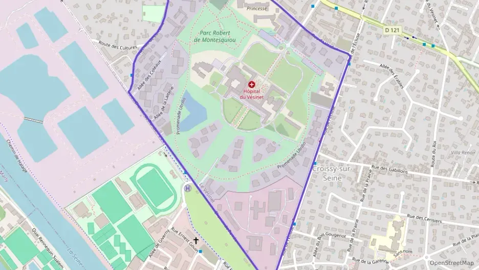 Appartement 70 m² trois pièces à vendre à Le Vésinet Appartement 70 m² trois pièces à vendre à Le Vésinet