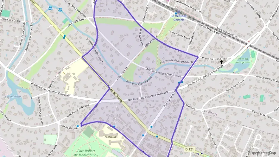 Appartement 72 m² trois pièces à vendre à Le Vésinet