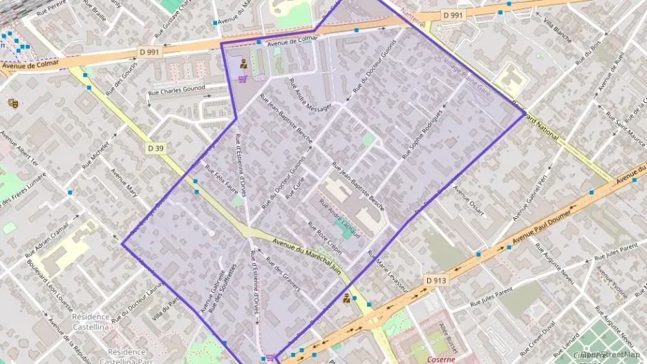 Appartement 59 m² quatre pièces à vendre à Rueil-Malmaison