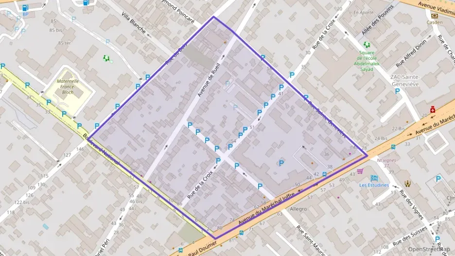 Appartement 63 m² une piece à vendre à Nanterre