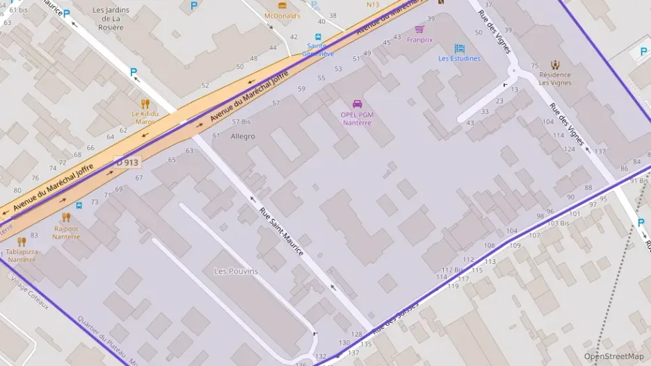 Appartement 47 m² deux pieces à vendre à Nanterre Appartement 47 m² deux pieces à vendre à Nanterre