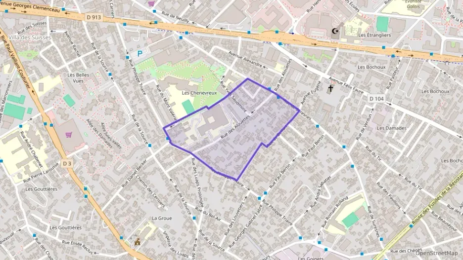 Appartement 55 m² deux pieces à vendre à Nanterre