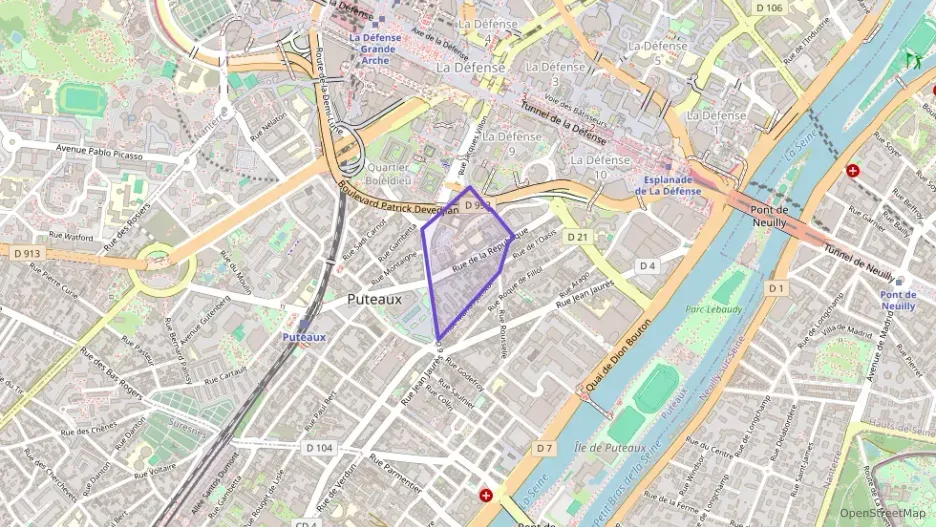 Appartement 69 m² trois pièces à vendre à Puteaux