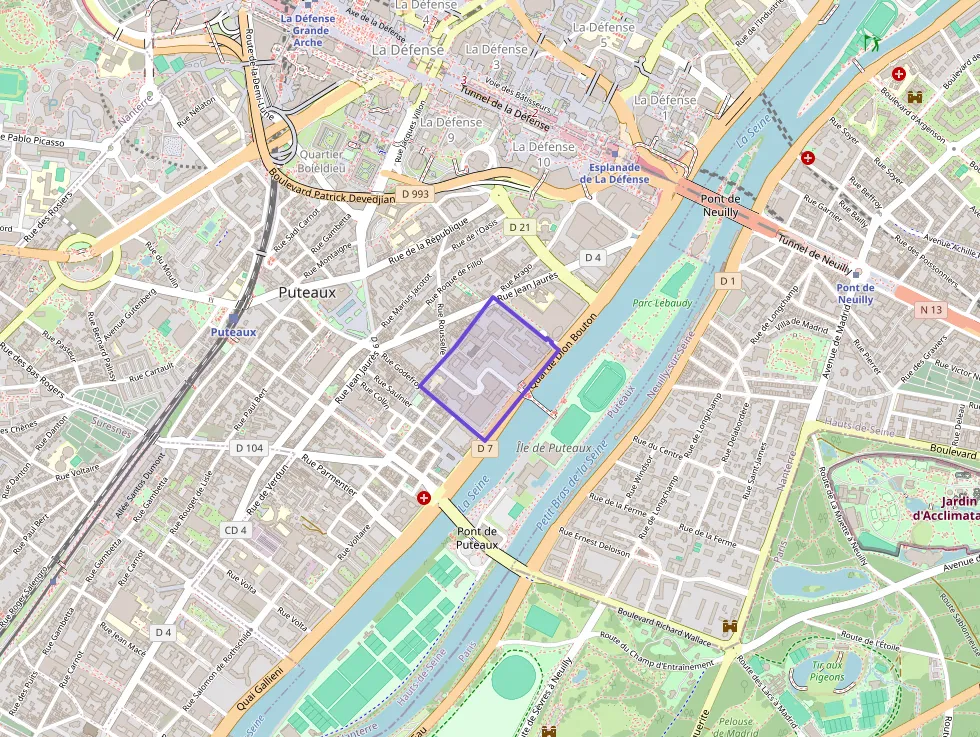 Appartement 81 m² quatre pièces à vendre à Puteaux