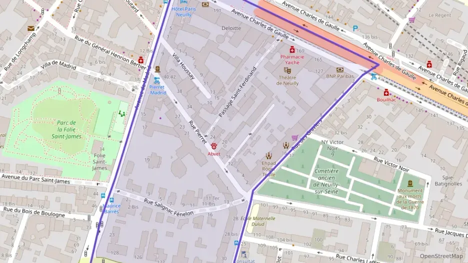 Appartement 100 m² quatre pièces à vendre à Neuilly-sur-Seine