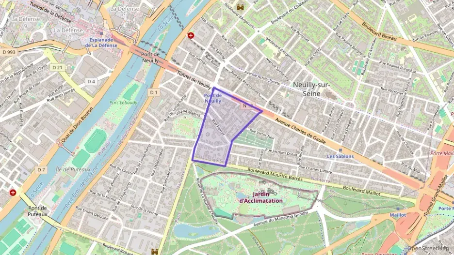 Appartement 100 m² quatre pièces à vendre à Neuilly-sur-Seine