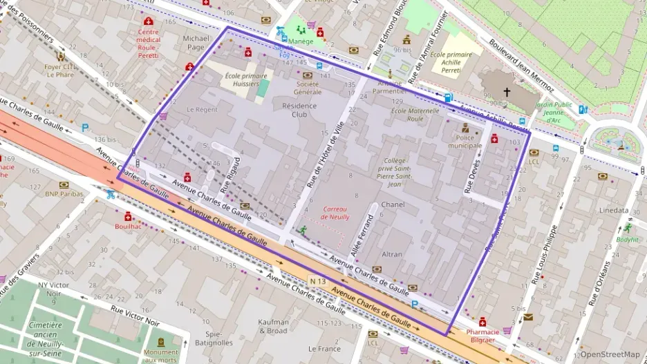 Appartement 55 m² deux pieces à vendre à Neuilly-sur-Seine