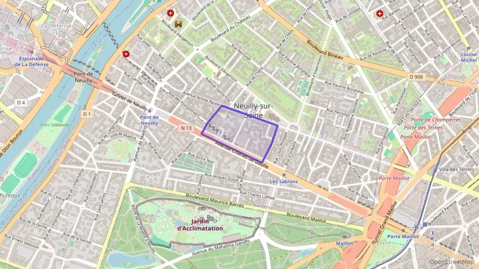Appartement 37 m² une piece à vendre à Neuilly-sur-Seine